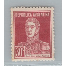 ARGENTINA 1932 GJ 619 ESTAMPILLA NUEVA CON GOMA RARA U$ 25